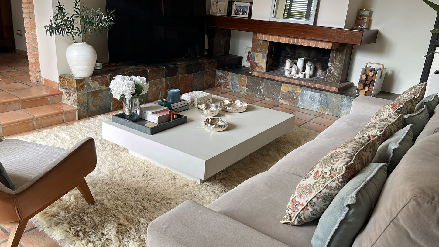 Mesa de microcemento cadiz en barcelona