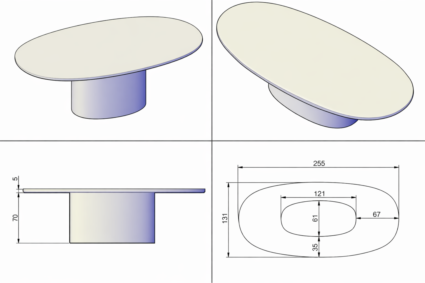 Salamanca dining table