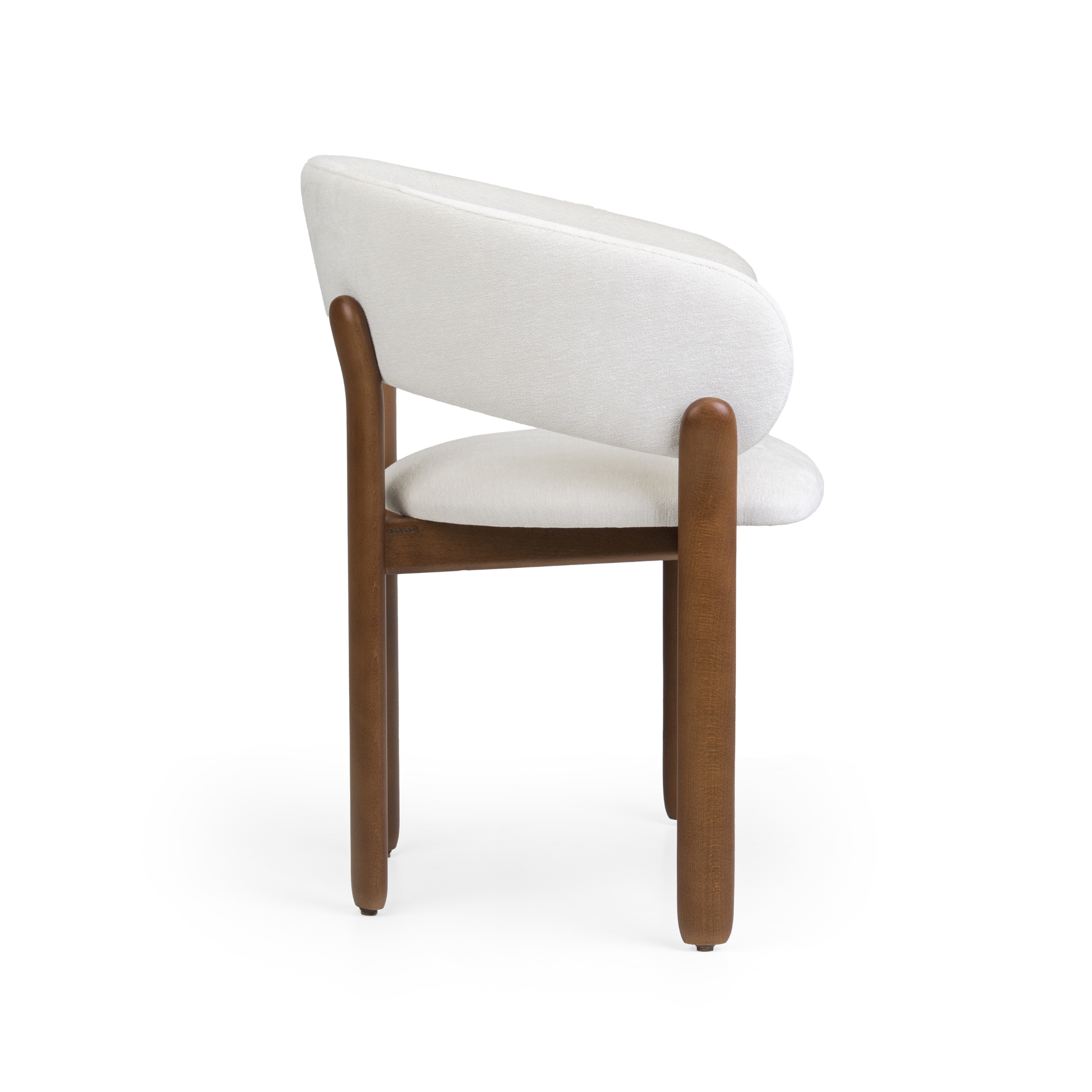 Silla de madera y tela