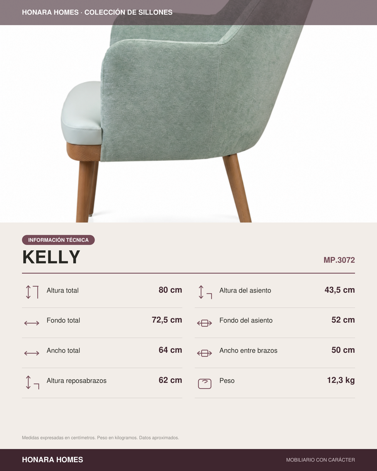Sillón Kelly — vista 1