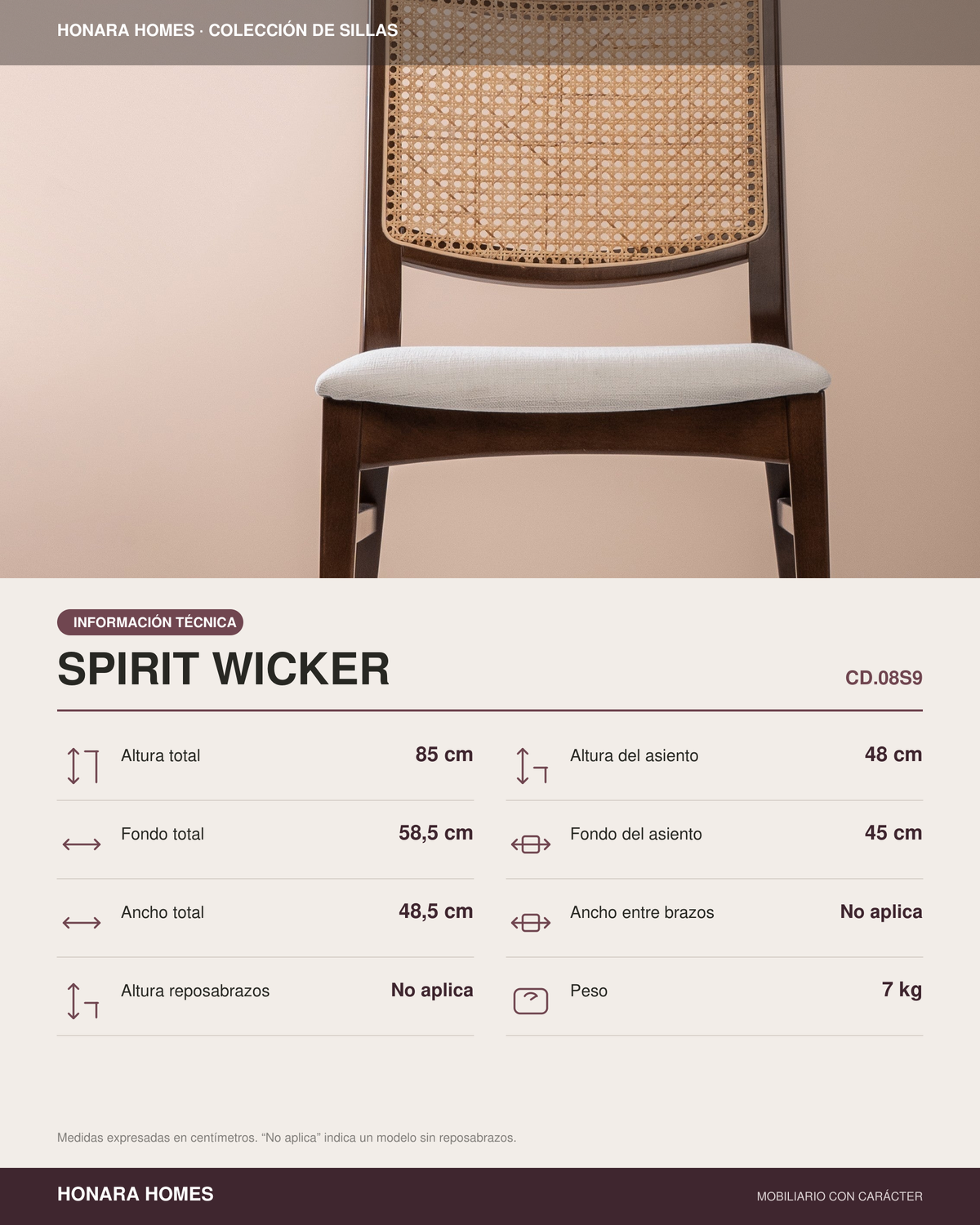 Silla Spirit Wicker