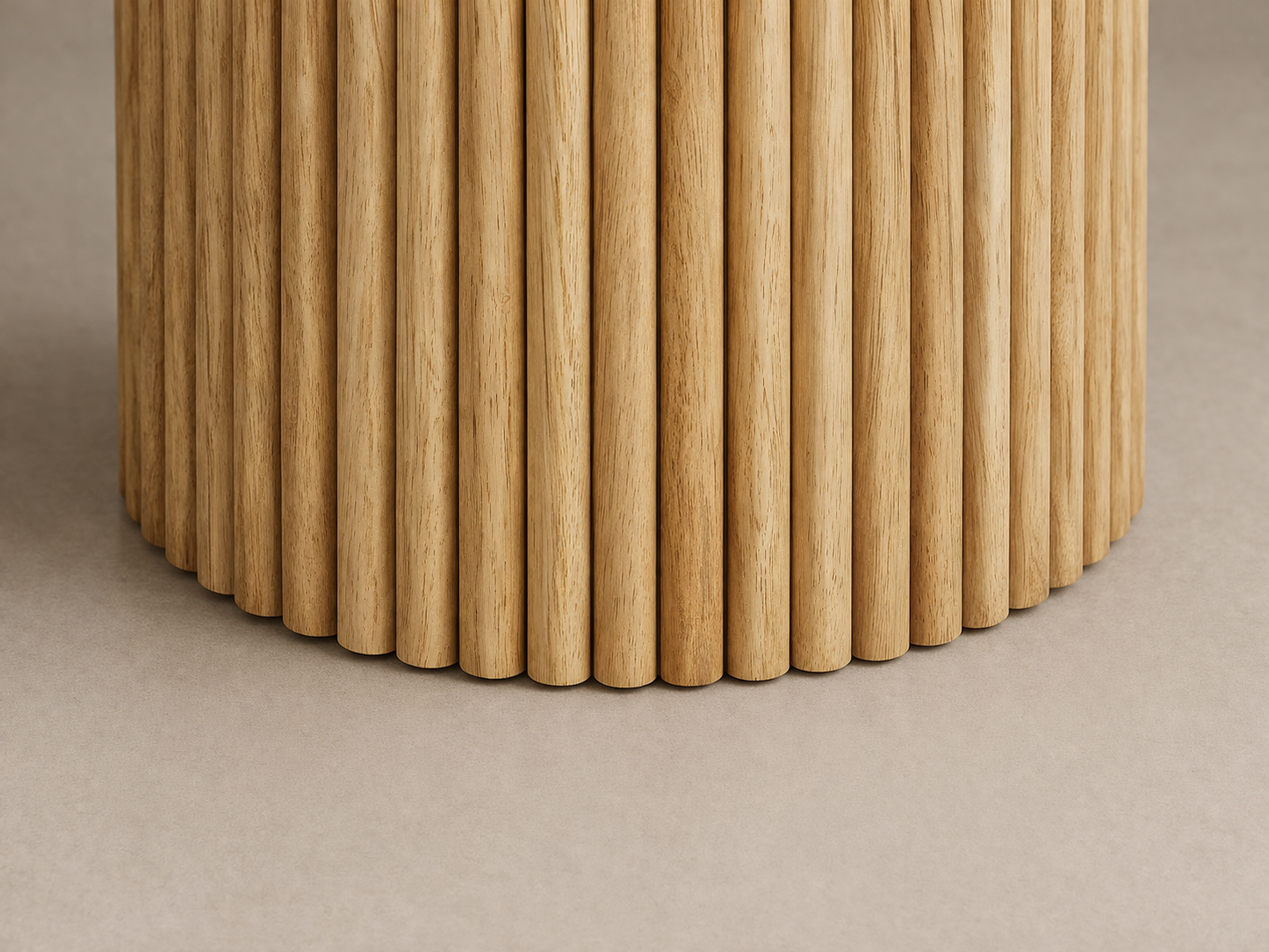 Mesa con patas de palilleria