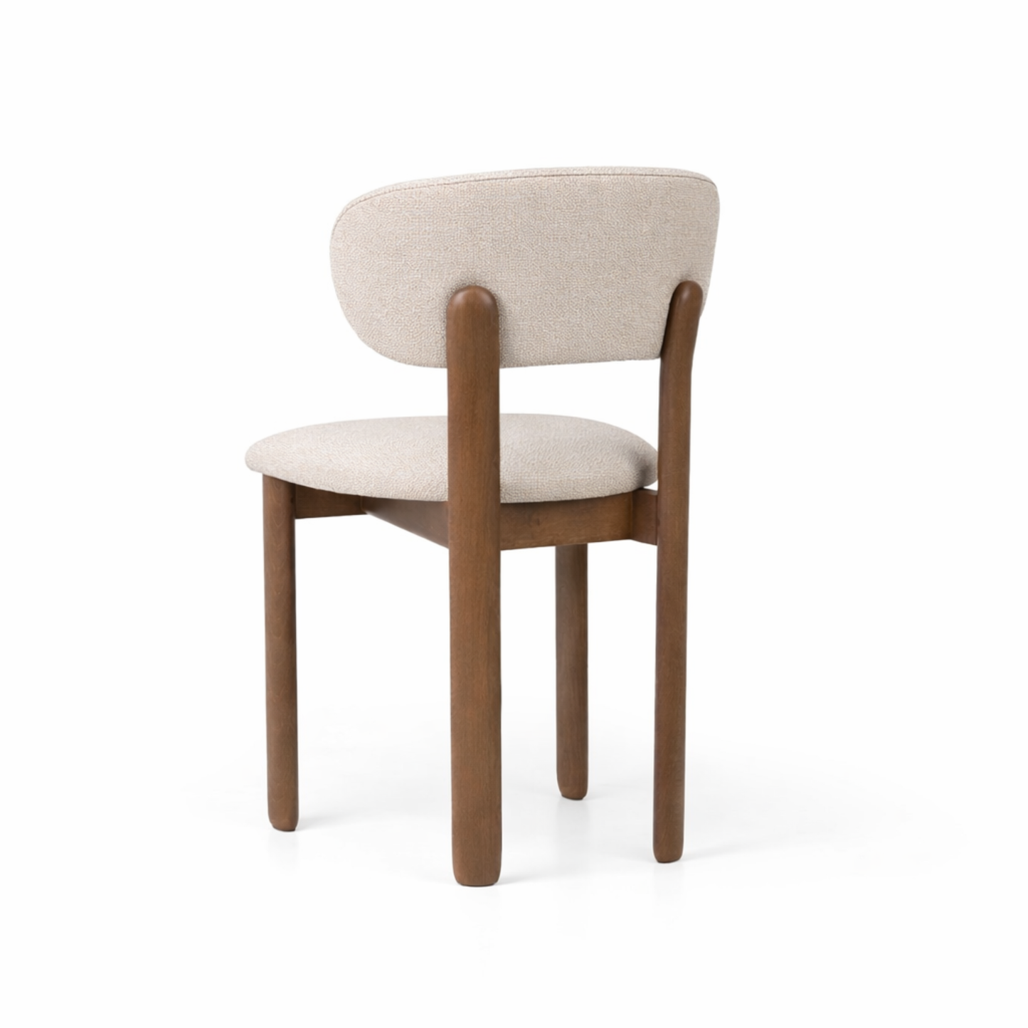 silla de madera tapizada