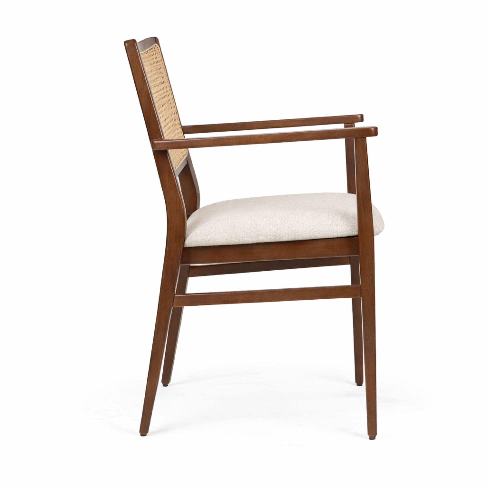 Silla madera y fibra